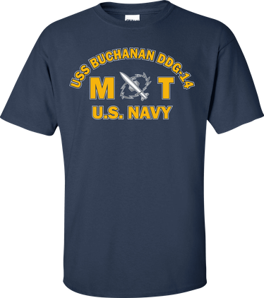 USS BUCHANAN DDG-14 Rate MT Missile Technician T-Shirt