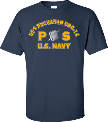 USS BUCHANAN DDG-14 Rate PS Personnelman T-Shirt