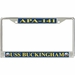 USS Buckingham APA-141 License Plate Frame