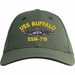 USS Buffalo SSN-715 with Dolphins Custom Embroidered Cap