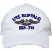 USS Buffalo SSN-715 with Dolphins Unstructured Dad Cap
