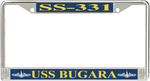 USS Bugara SS-331 License Plate Frame