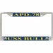 USS Bull APD-78 License Plate Frame