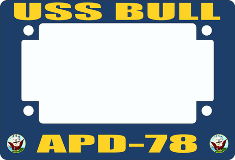USS Bull APD-78 Motorcycle Frame