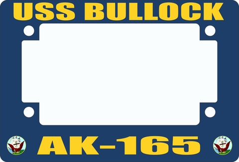 USS Bullock AK-165 Motorcycle Frame