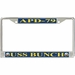 USS Bunch APD-79 License Plate Frame
