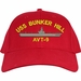 USS Bunker Hill AVT-9 Imported Cap