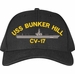 USS Bunker Hill CV-17 Custom Embroidered Cap