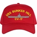 USS Bunker Hill CV-17 Custom Embroidered Cap