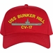 USS Bunker Hill CV-17 Ship Custom Embroidered Cap