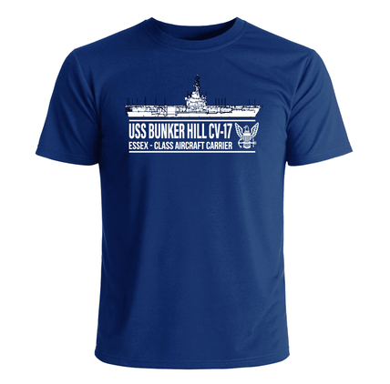 USS Bunker Hill CV-17 T-Shirt