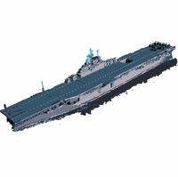 USS Bunker Hill CV/CVA/CVS-17 Merchandise Thumbnail Illustration