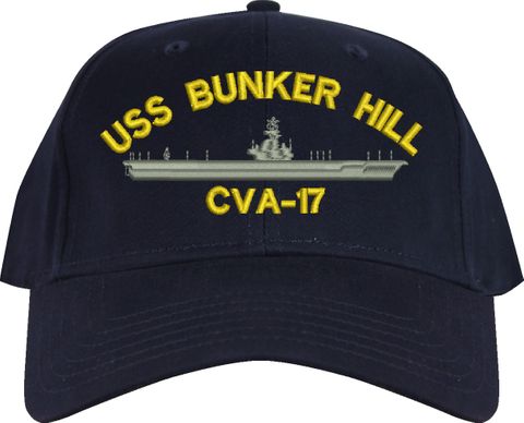 USS Bunker Hill CVA-17 Imported Cap
