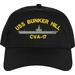 USS Bunker Hill CVA-17 Imported Cap