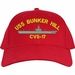 USS Bunker Hill CVS-17 Imported Cap
