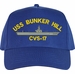USS Bunker Hill CVS-17 Imported Cap