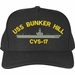 USS Bunker Hill CVS-17 U.S. Made Cap