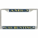 USS Bunting AMS-3 License Plate Frame