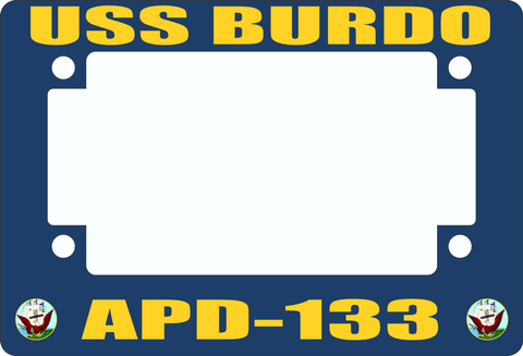 USS Burdo APD-133 Motorcycle Frame