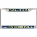 USS Burrfish SS-312 License Plate Frame