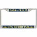 USS Burrfish SS-312 License Plate Frame