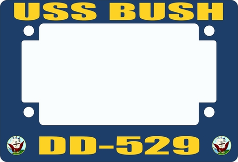 USS Bush DD-529 Motorcycle Frame