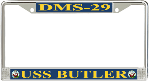 USS Butler DMS-29 License Plate Frame