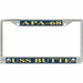 USS Butte APA-68 License Plate Frame