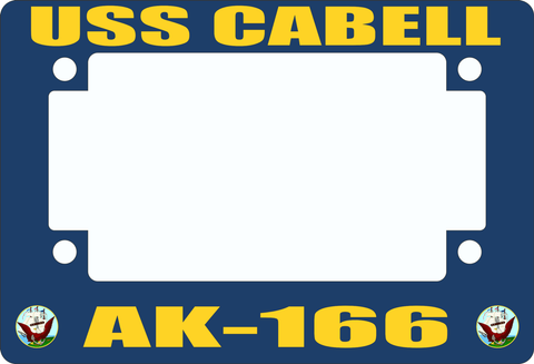 USS Cabell AK-166 Motorcycle Frame