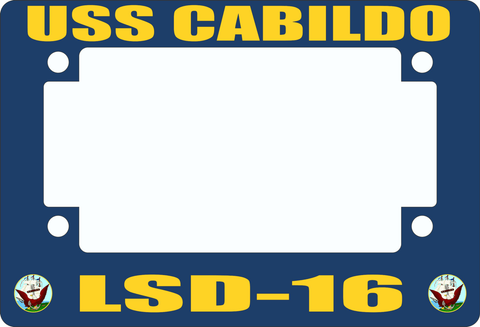 USS Cabildo LSD-16 Motorcycle Frame
