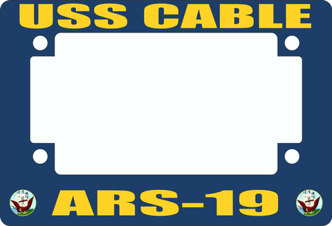 USS Cable ARS-19 Motorcycle Frame