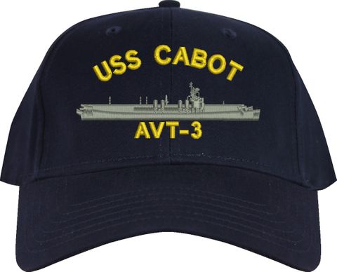 USS Cabot AVT-3 Imported Cap
