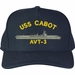USS Cabot AVT-3 U.S. Made Cap