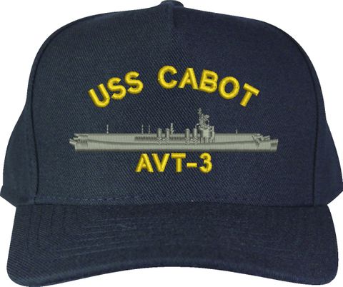USS Cabot AVT-3 U.S. Made Cap