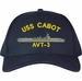 USS Cabot AVT-3 U.S. Made Cap