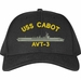 USS Cabot AVT-3 U.S. Made Cap