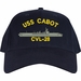 USS Cabot CVL-28 Imported Cap