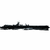 USS Cabot CVL-28 Merchandise Thumbnail Illustration