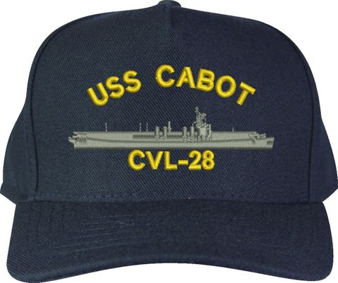 USS Cabot CVL-28 U.S. Made Cap