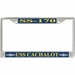 USS Cachalot SS-170 License Plate Frame