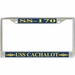 USS Cachalot SS-170 License Plate Frame