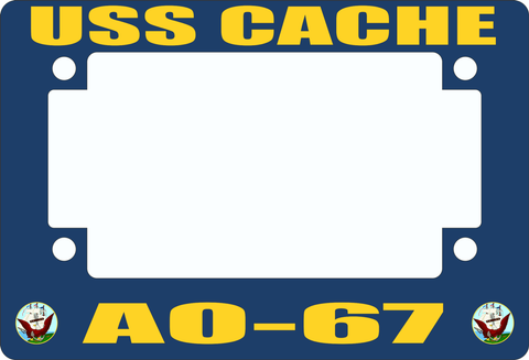 USS Cache AO-67 Motorcycle Frame