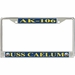USS Caelum AK-106 License Plate Frame
