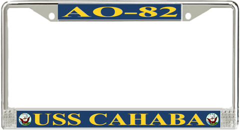 USS Cahaba AO-82 License Plate Frame