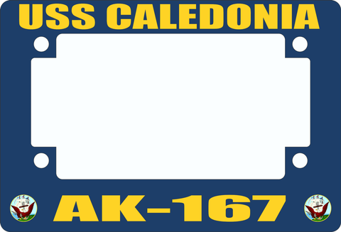 USS Caledonia AK-167 Motorcycle Frame