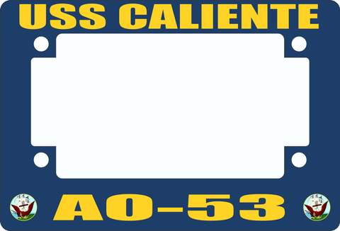 USS Caliente AO-53 Motorcycle Frame