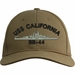 USS California BB-44 Embroidered Cap