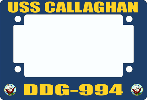 USS Callaghan DDG-994 Motorcycle Frame