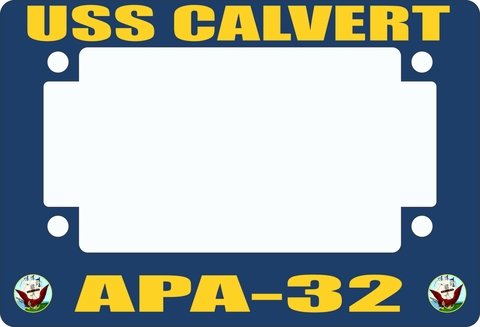 USS Calvert APA-32 Motorcycle Frame