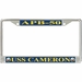 USS Cameron APB-50 License Plate Frame